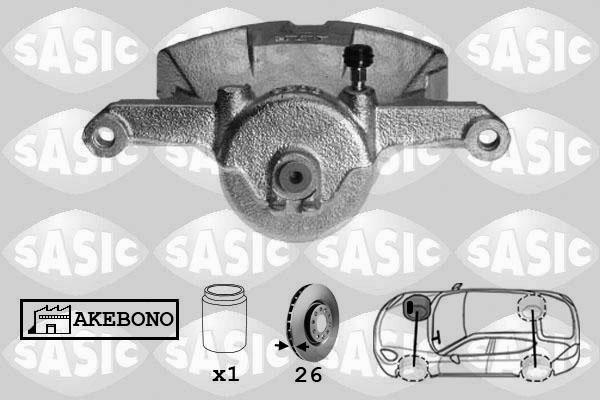 Sasic 6506181 - Étrier de frein cwaw.fr