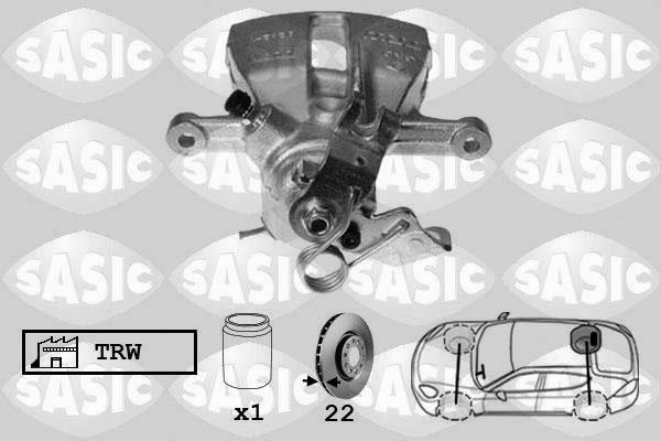 Sasic 6506135 - Étrier de frein cwaw.fr