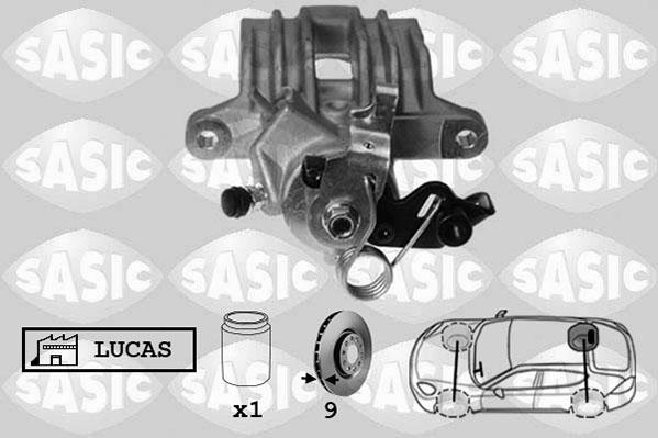 Sasic 6506123 - Étrier de frein cwaw.fr