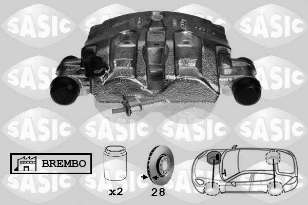 Sasic 6506173 - Étrier de frein cwaw.fr