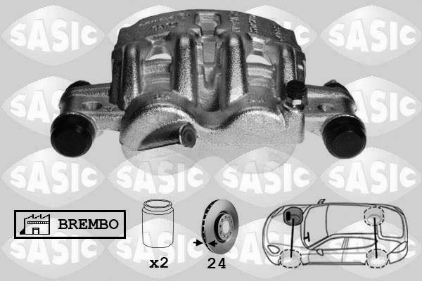 Sasic 6500059 - Étrier de frein cwaw.fr