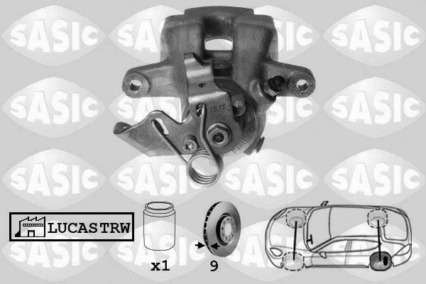 Sasic 6500052 - Étrier de frein cwaw.fr