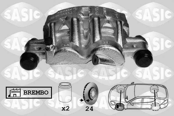 Sasic 6500064 - Étrier de frein cwaw.fr