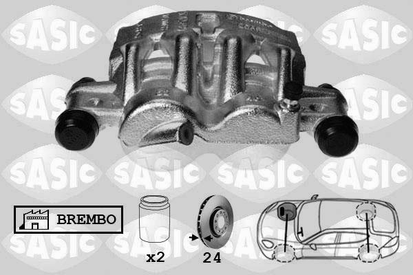 Sasic 6500065 - Étrier de frein cwaw.fr