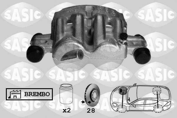 Sasic 6500063 - Étrier de frein cwaw.fr