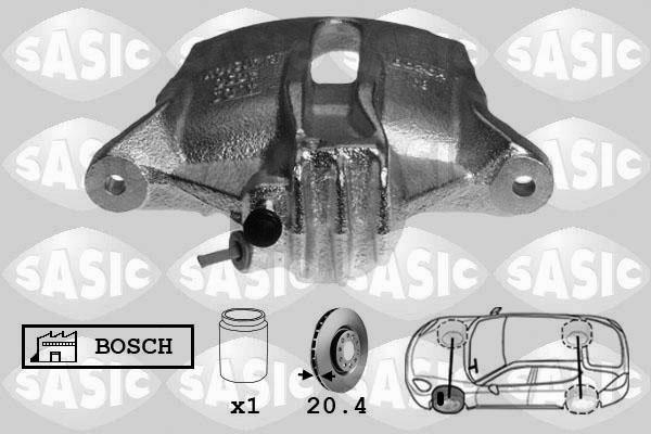 Sasic 6500016 - Étrier de frein cwaw.fr