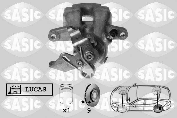 Sasic 6500012 - Étrier de frein cwaw.fr