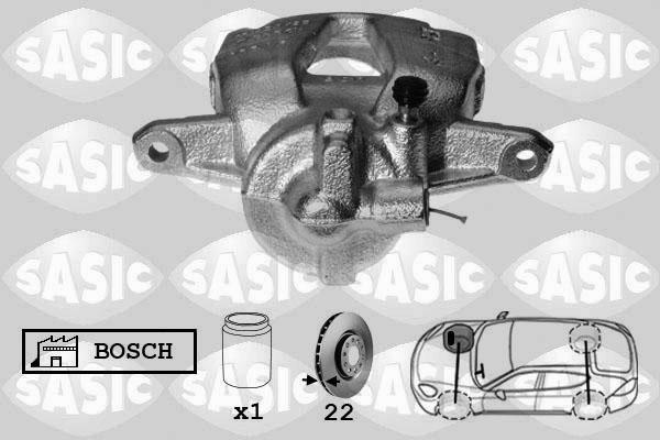 Sasic 6500039 - Étrier de frein cwaw.fr