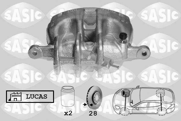 Sasic 6500079 - Étrier de frein cwaw.fr