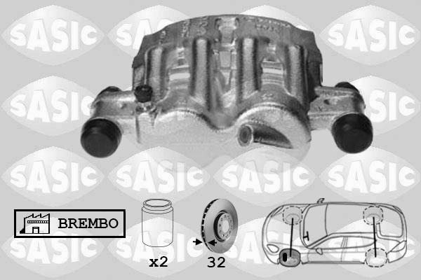 Sasic 6500074 - Étrier de frein cwaw.fr