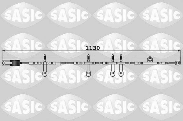 Sasic 6236041 - Contact d'avertissement, usure des plaquettes de frein cwaw.fr