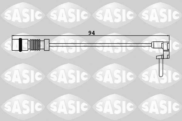 Sasic 6236015 - Contact d'avertissement, usure des plaquettes de frein cwaw.fr