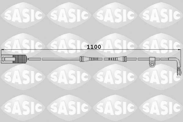 Sasic 6236035 - Contact d'avertissement, usure des plaquettes de frein cwaw.fr