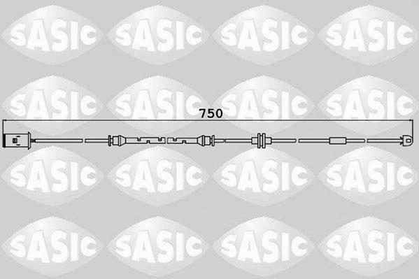 Sasic 6236038 - Contact d'avertissement, usure des plaquettes de frein cwaw.fr