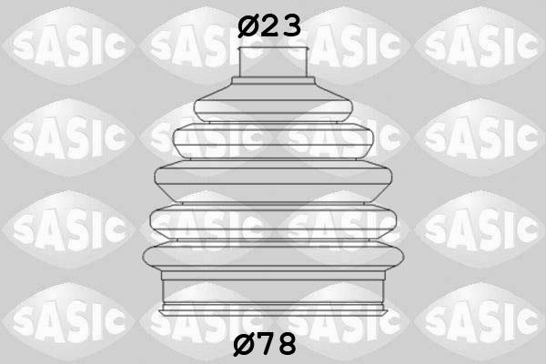 Sasic 1906019 - Joint-soufflet, arbre de commande cwaw.fr