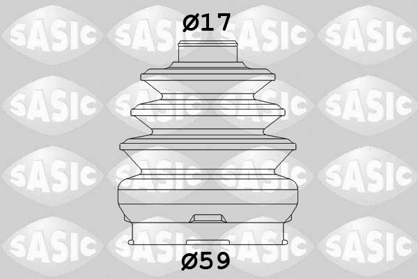 Sasic 1906089 - Joint-soufflet, arbre de commande cwaw.fr