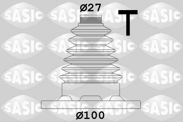 Sasic 1906033 - Joint-soufflet, arbre de commande cwaw.fr