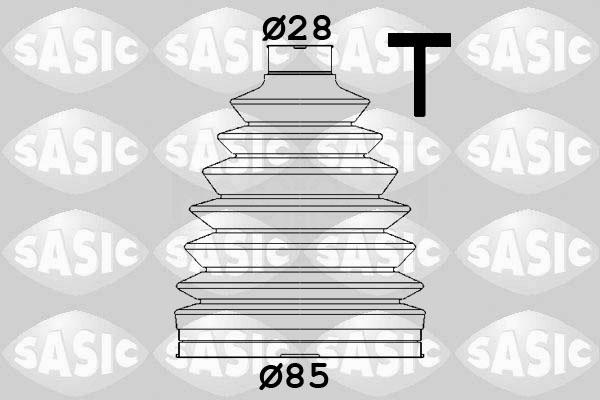 Sasic 1906151 - Joint-soufflet, arbre de commande cwaw.fr