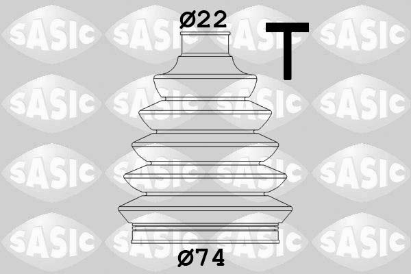 Sasic 1900011 - Joint-soufflet, arbre de commande cwaw.fr