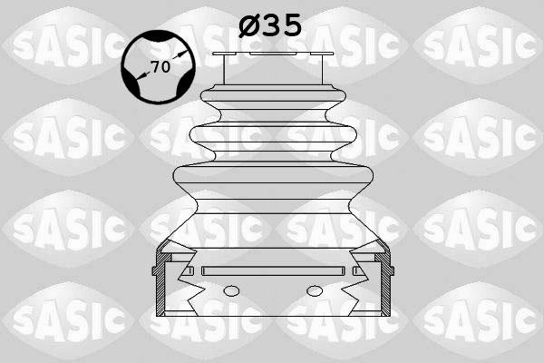 Sasic 1900025 - Joint-soufflet, arbre de commande cwaw.fr