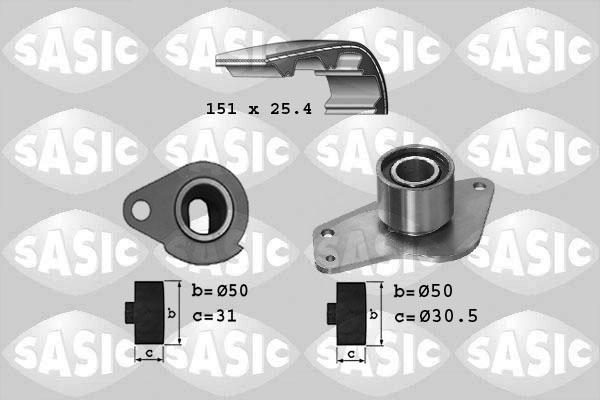 Sasic 1754015 - Kit de distribution cwaw.fr