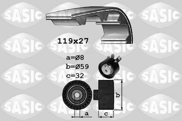 Sasic 1754026 - Kit de distribution cwaw.fr