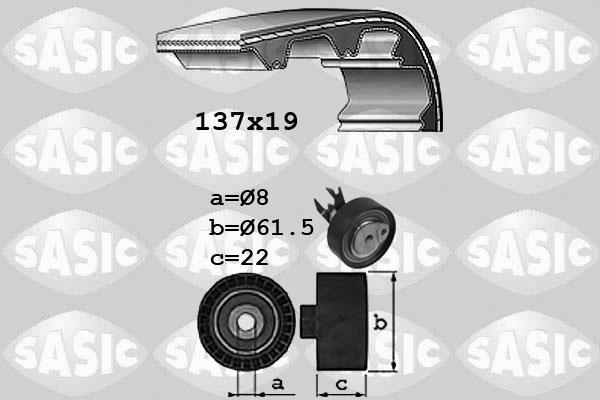 Sasic 1756045 - Kit de distribution cwaw.fr