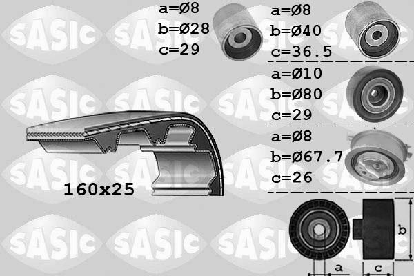 Sasic 1756059 - Kit de distribution cwaw.fr