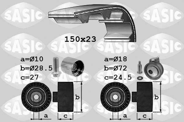 Sasic 1756052 - Kit de distribution cwaw.fr