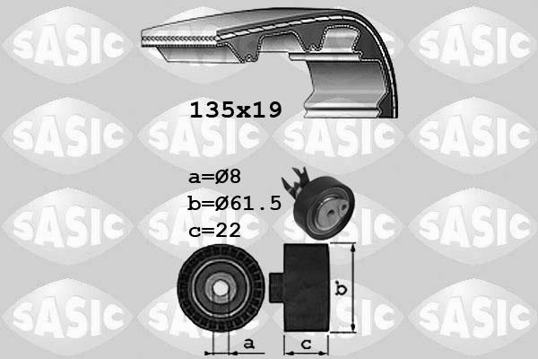 Sasic 1756057 - Kit de distribution cwaw.fr