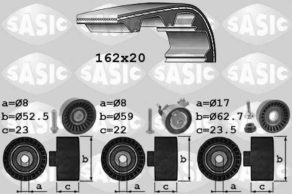 Sasic 1756064 - Kit de distribution cwaw.fr