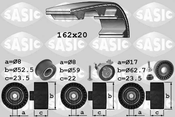 Sasic 1756065 - Kit de distribution cwaw.fr