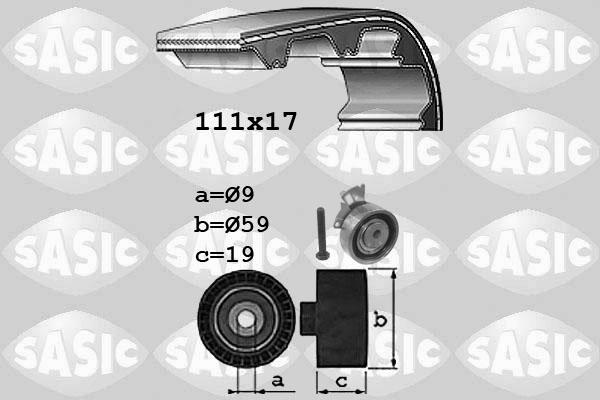 Sasic 1756061 - Kit de distribution cwaw.fr