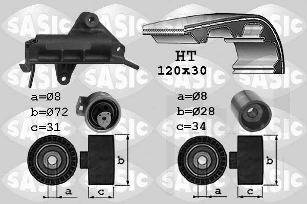 Sasic 1756019 - Kit de distribution cwaw.fr