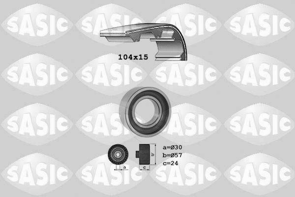 Sasic 1756015 - Kit de distribution cwaw.fr