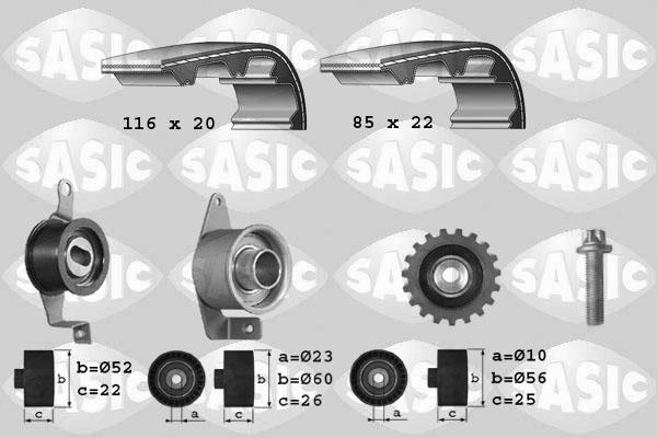 Sasic 1756010 - Kit de distribution cwaw.fr