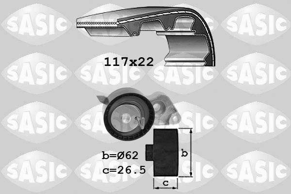 Sasic 1756034 - Kit de distribution cwaw.fr