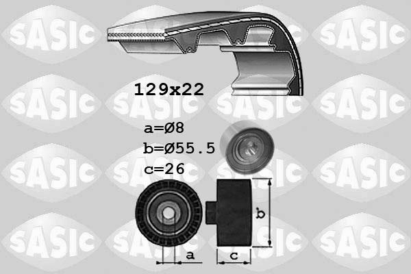 Sasic 1756033 - Kit de distribution cwaw.fr