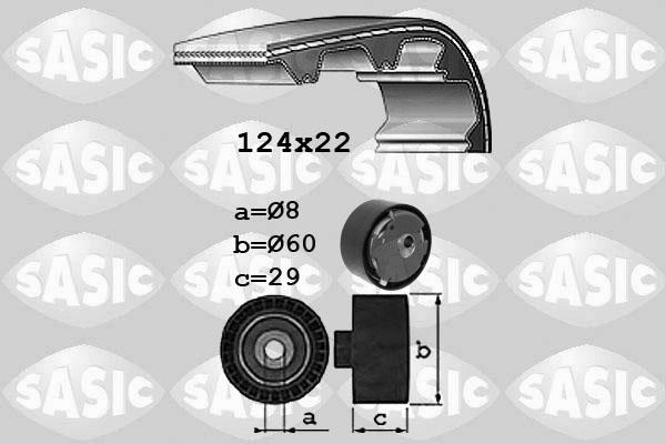 Sasic 1756029 - Kit de distribution cwaw.fr