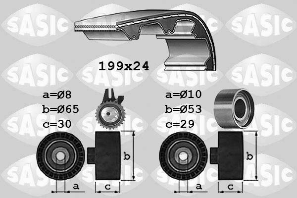 Sasic 1756028 - Kit de distribution cwaw.fr