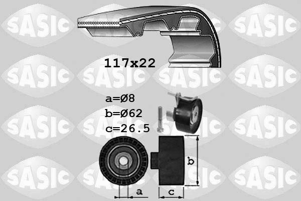 Sasic 1756079 - Kit de distribution cwaw.fr