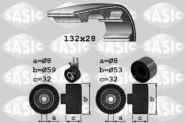 Sasic 1756078 - Kit de distribution cwaw.fr