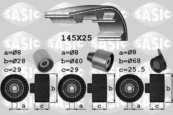 Sasic 1756073 - Kit de distribution cwaw.fr