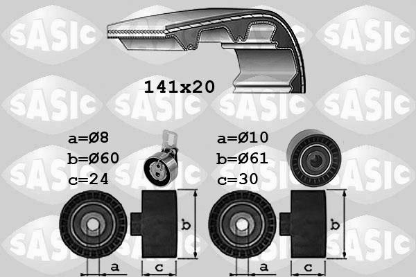 Sasic 1750044 - Kit de distribution cwaw.fr