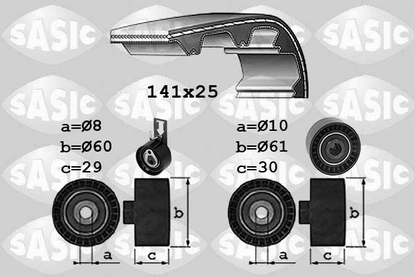 Sasic 1750043 - Kit de distribution cwaw.fr