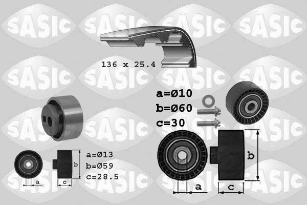 Sasic 1750005 - Kit de distribution cwaw.fr