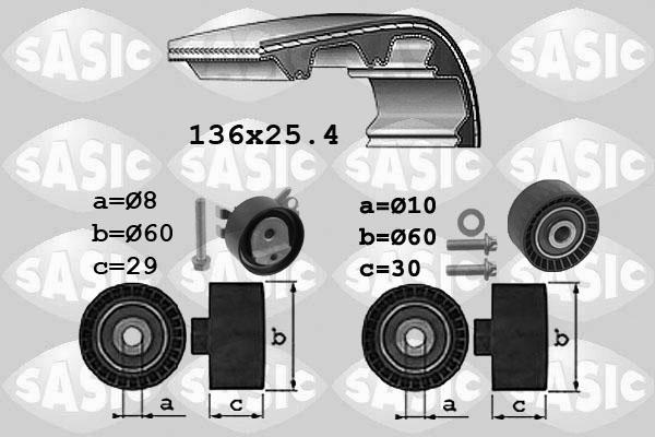 Sasic 1750036 - Kit de distribution cwaw.fr