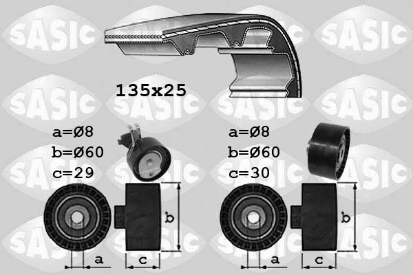 Sasic 1750033 - Kit de distribution cwaw.fr