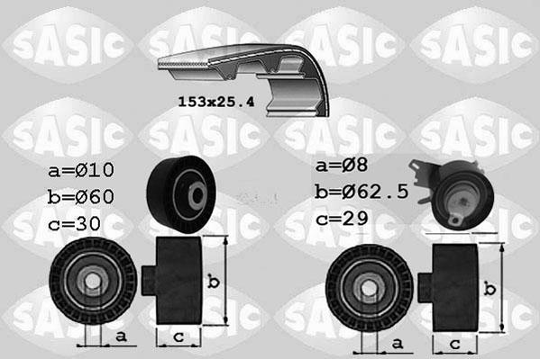 Sasic 1750028 - Kit de distribution cwaw.fr