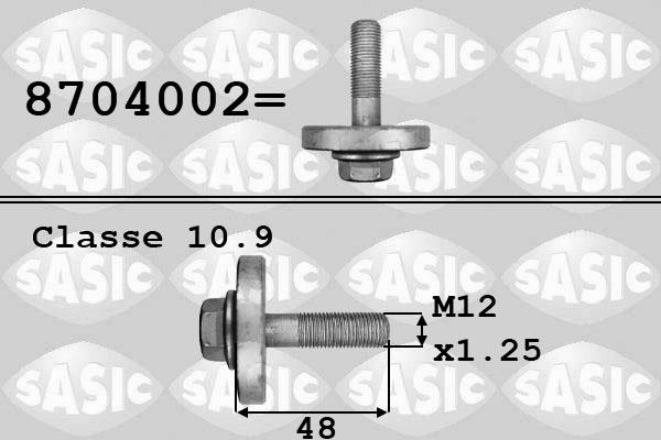 Sasic 8704002 - Vis de poulie cwaw.fr